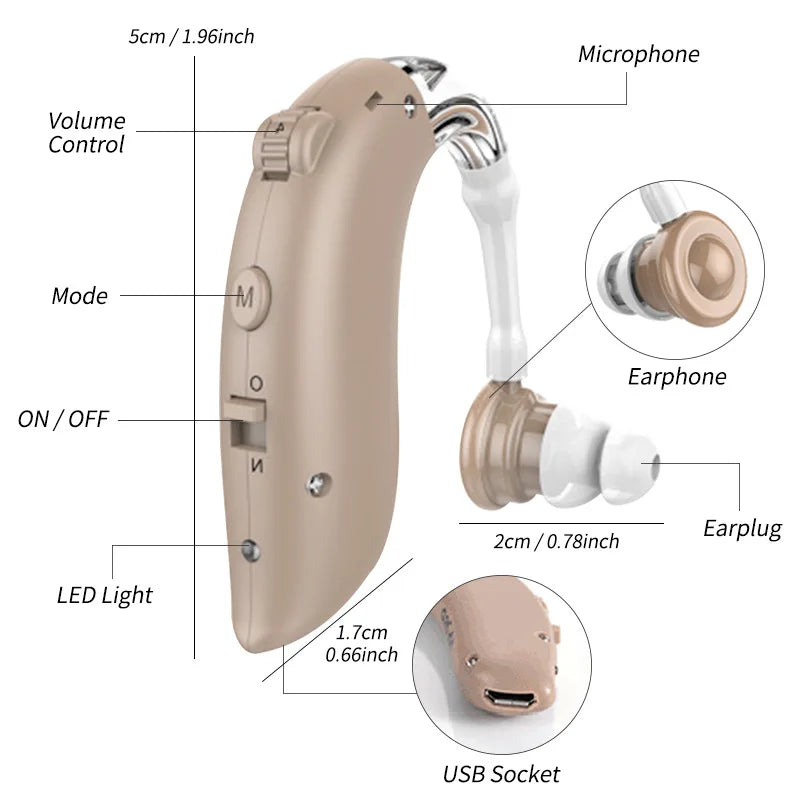 ClearSound ITE invisible PSAP hearing device