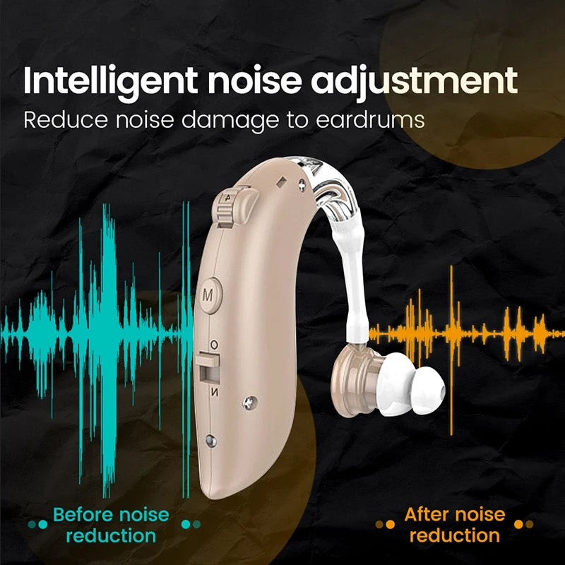 ClearSound ITE in-the-ear rechargeable hearing amplifier