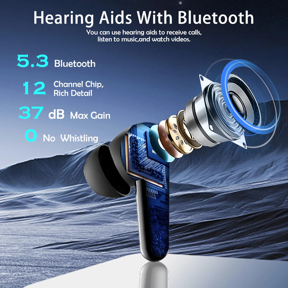ClearSound Bluetooth amplifier size comparison