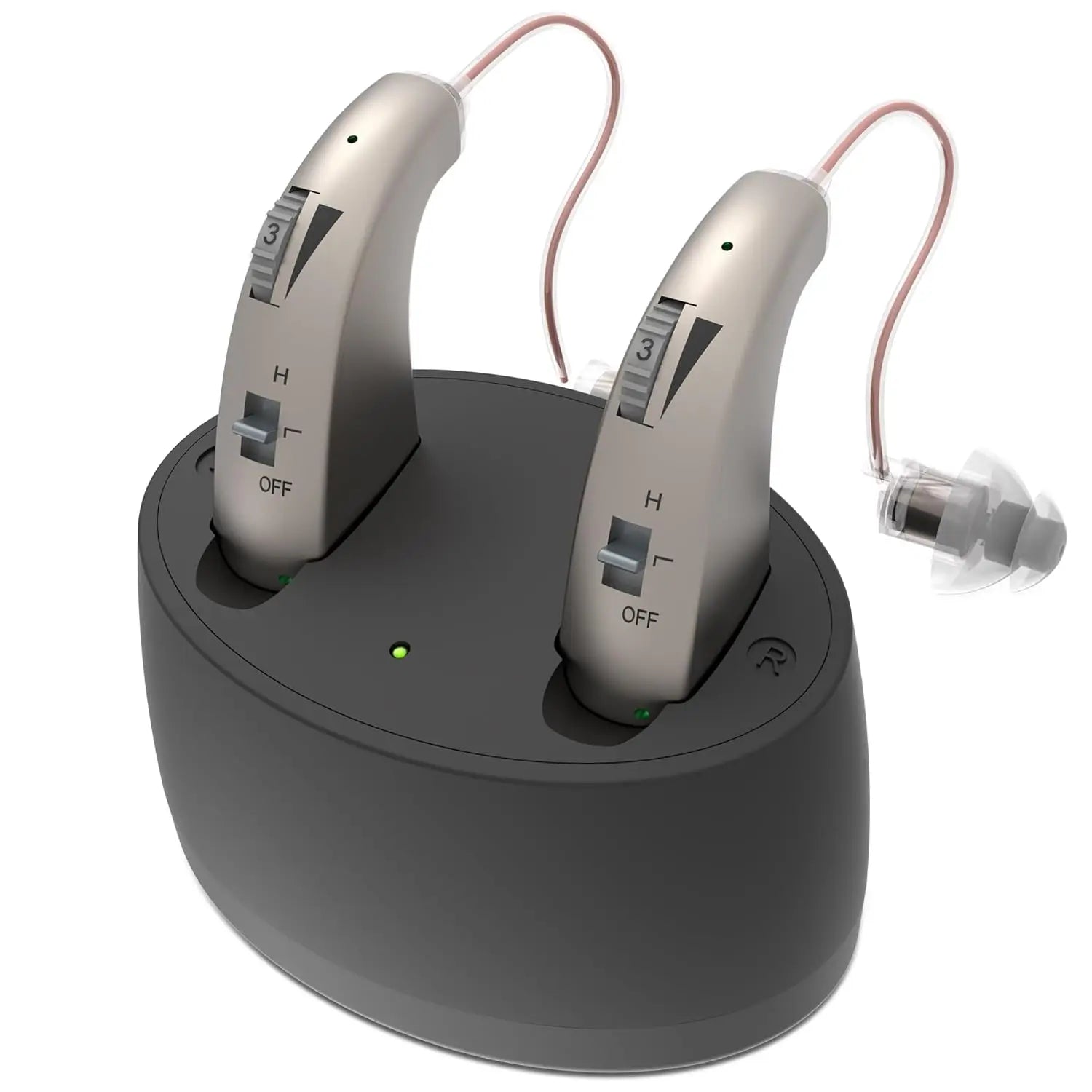 ClearSound Max high-power BTE hearing amplifier for severe loss